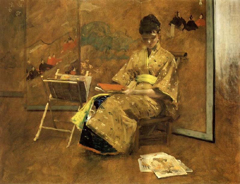 Der Kimono, William Merrit Chase